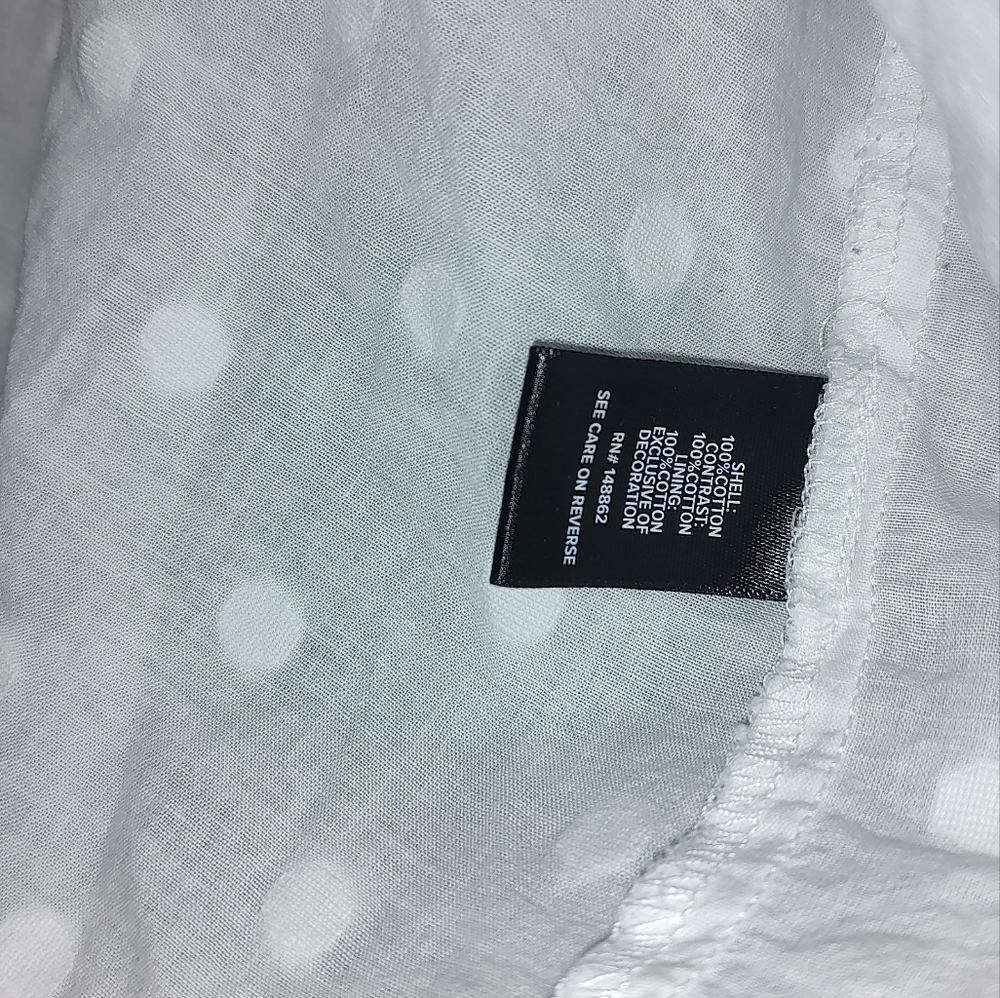 Torrid White Elegant White Embroidered Women's Top Size 2 Cottagecore - Picture 4 of 4